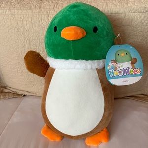 Squishmallow 14” Avery the Duck Hug Mees Plush Toy